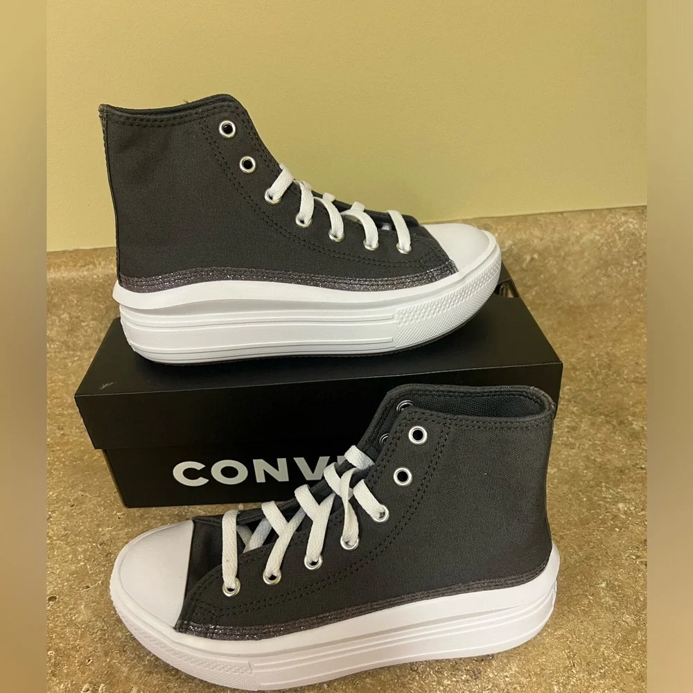 NEW CONVERSE Chuck Taylor All Star Move Platform High-Top Sneaker youth 3